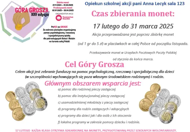 Góra Grosza jakie monety - poznaj nominały, które pomogą dzieciom