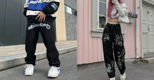 Spodnie Y2K: Gdzie kupić? Przewodnik po sklepach online i vintage