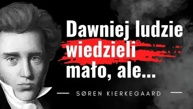 Wiara zaczyna się tam gdzie myślenie kończy – zrozumienie Kierkegaarda