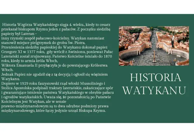 Kiedy wybudowano Watykan? Historia jego powstania i znaczenie
