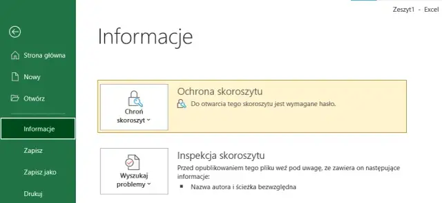 Jak zabezpieczyć plik Excel hasłem i chronić swoje dane przed utratą