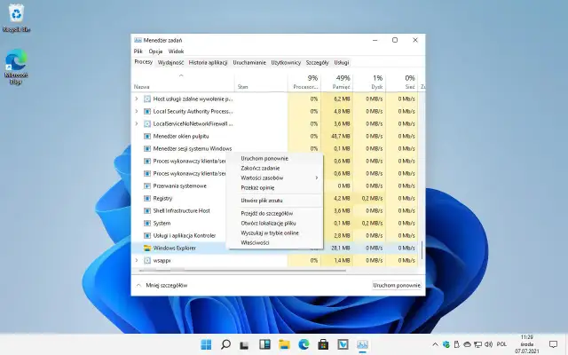 Windows 11: Jak przenieść pasek zadań na górę lub boki?
