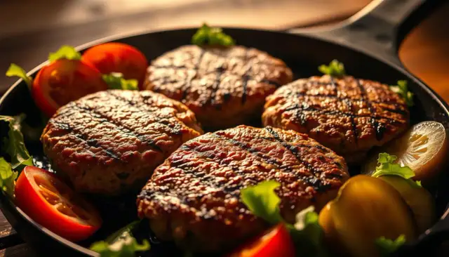 Ile smażyć burgera wołowego? Czas, temp. i sekrety soczystości