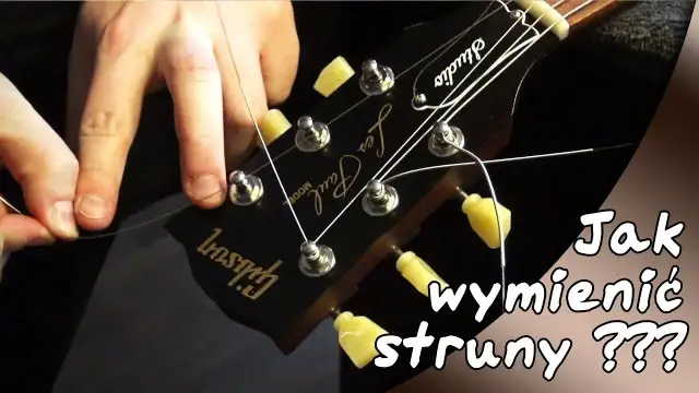 Jak wymienić strunę w gitarze elektrycznej - proste kroki i porady