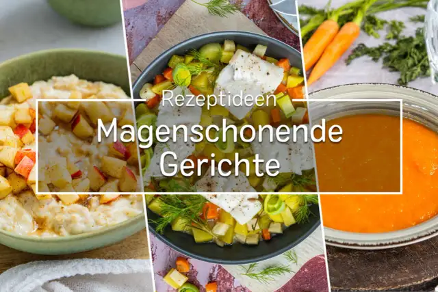 Schonkost Hauptgerichte: Leichte Rezepte für empfindliche Mägen