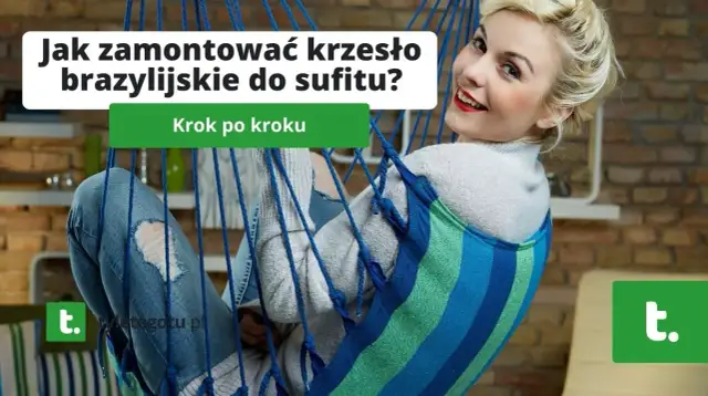 Uszyj krzesło brazylijskie: Krok po kroku do własnego relaksu DIY