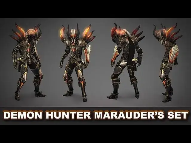 Zestaw Maruderera dla łowcy demonów w Diablo 3