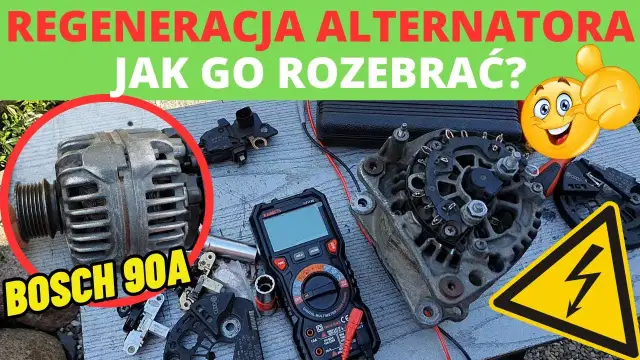 Jak rozebrać alternator Bosch - krok po kroku bez uszkodzeń