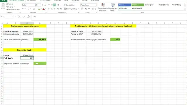 Jak odjąć procent od liczby w Excelu i uniknąć błędów w obliczeniach