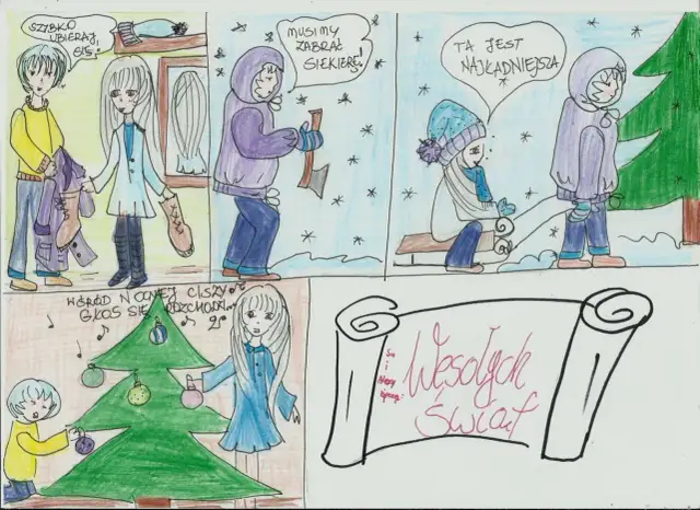 Jak narysować komiks świąteczny – proste kroki i inspiracje do rysowania