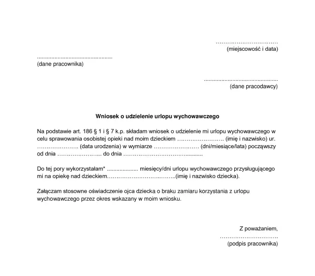 Gdzie złożyć wniosek o urlop wychowawczy? Sprawdź, jak uniknąć błędów!