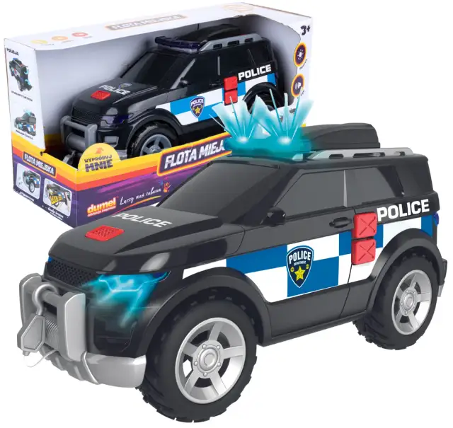 Najlepsze duże samochody policyjne zabawki z dźwiękiem i światłem