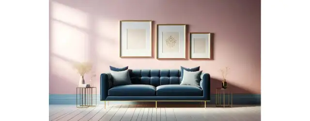Jaki kolor ścian do granatowej kanapy? Sprawdź najlepsze opcje