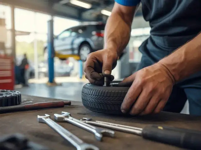 Ile kosztuje łatanie opony? Cennik, metody i kiedy to się opłaca?