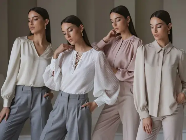 Jaką bluzkę do szarych spodni wybrać, aby wyglądać stylowo?