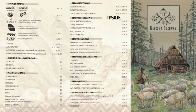 Karczma Bacówka Zakopane: Menu, Ceny, Specjalności Zaplanuj Góralską Ucztę