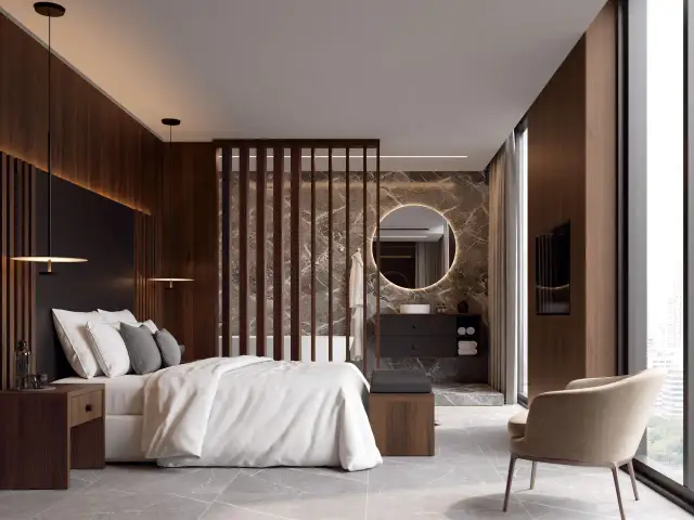 Dormitorio con baño incluido: Guía completa para tu suite ideal