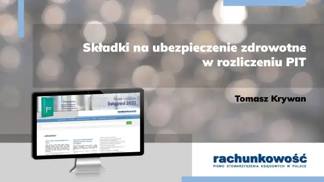Składka zdrowotna w pit-37: odliczenie, składki na ubezpieczenie zdrowotne