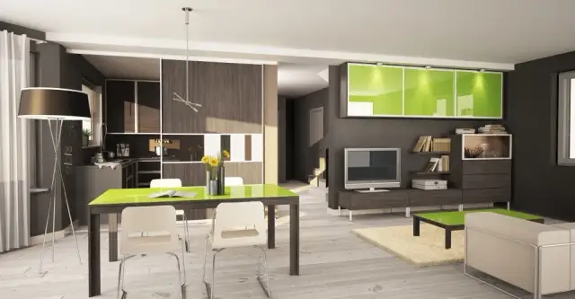 Jaki kolor ścian do brązowych mebli w kuchni? Trendy i porady!