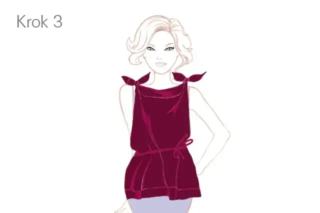 Jak zrobić bluzkę z chusty - łatwe kroki do stylowego looku