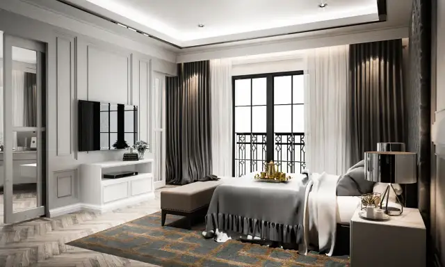 Na jakiej wysokości telewizor w sypialni, aby uniknąć bólu karku?