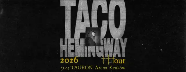 Taco Hemingway 2026: Ile kosztuje bilet? Jak nie przepłacić?