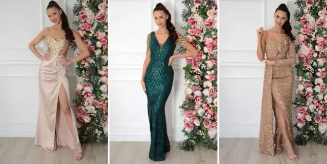 Brokatowa sukienka na wesele czy wypada – uniknij modowych faux pas