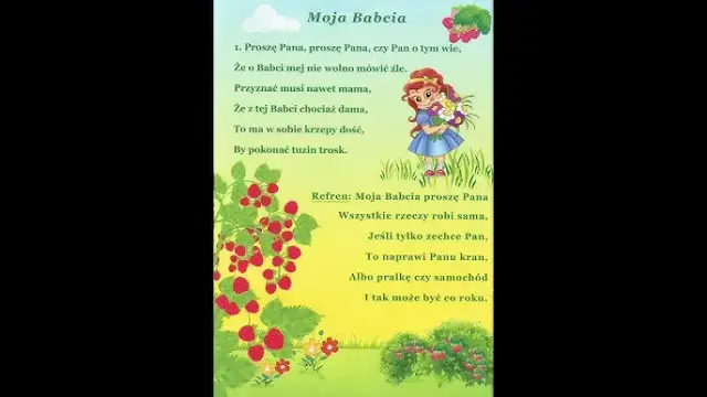 Tekst piosenki kiedy babcia była mała – wspomnienia z dzieciństwa