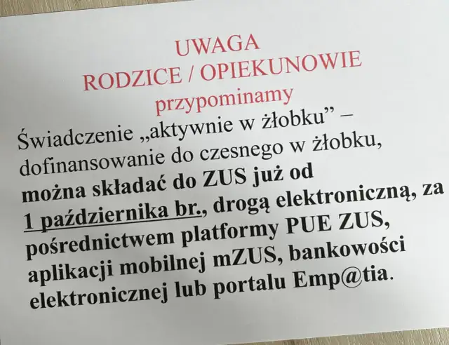 Dofinansowanie do żłobka: Do kiedy złożyć wniosek? Sprawdź!