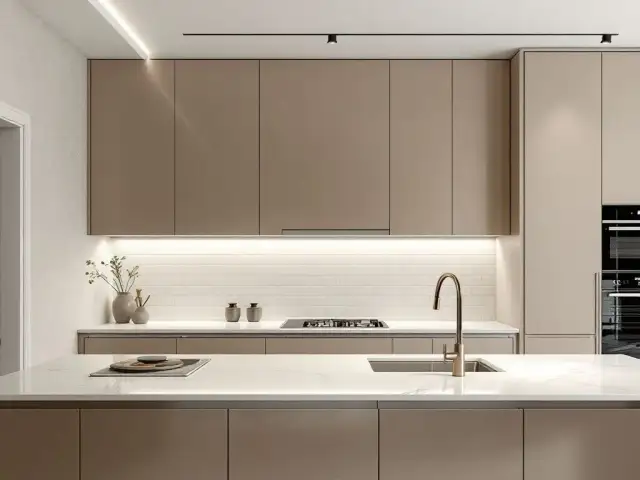 Modne rozwiązania między szafkami w kuchni, które zachwycą każdego