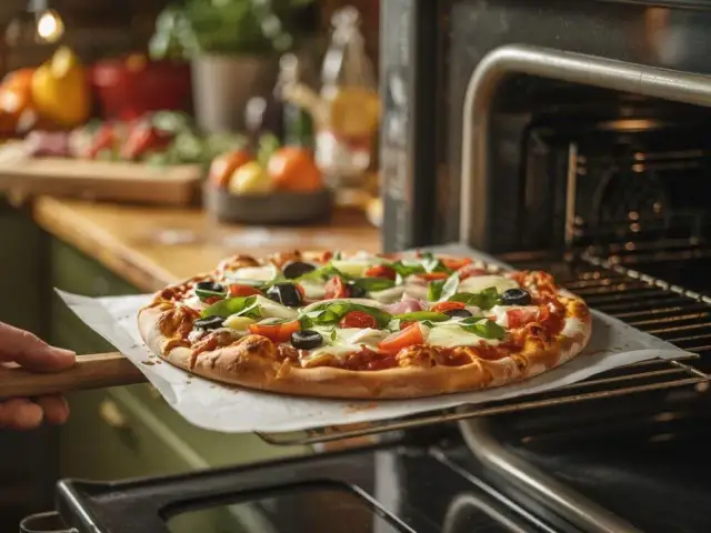 Jak piec pizzę w piekarniku? Tryb, temp. i chrupiący spód