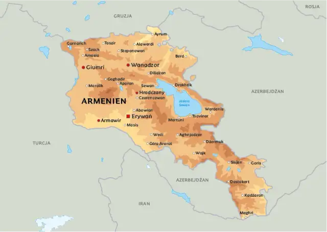 Armenia gdzie leży – poznaj jej położenie i sąsiadujące kraje