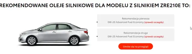 Jaki olej do silnika Toyota Corolla 1.6 benzyna? Sprawdź najlepsze opcje