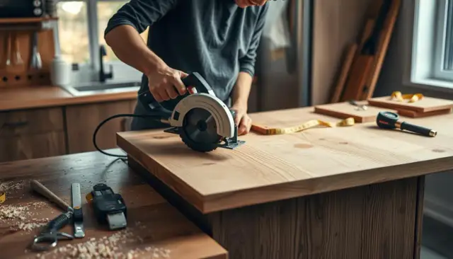 Jak przyciąć blat kuchenny? Poradnik krok po kroku