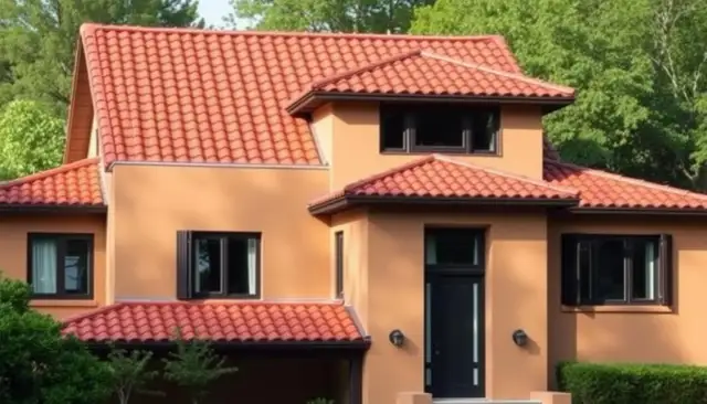 Ceglasty dach jaki kolor elewacji - wybierz idealne połączenia kolorów