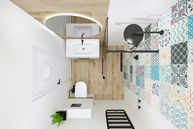 Mała łazienka: Jakie płytki optycznie powiększą Twoje wnętrze?