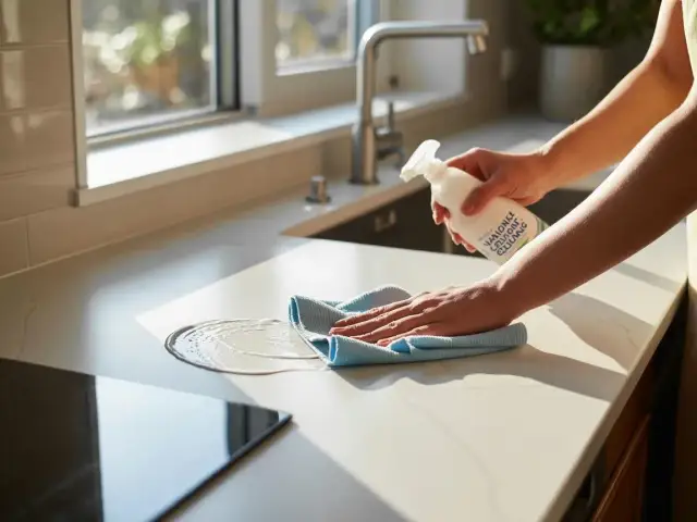 Skuteczne sposoby na czyszczenie blatu kuchennego laminowanego bez uszkodzeń