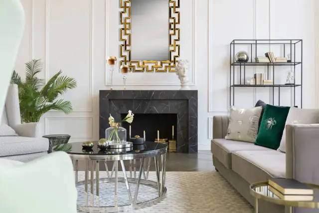 Co powiesić nad kominkiem? Najlepsze pomysły na dekoracje do wnętrza