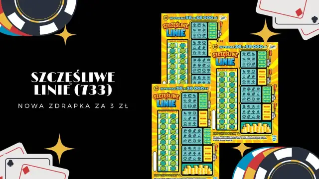 Jak grać w zdrapkę Szczęśliwe Linie? Zasady i wygrane