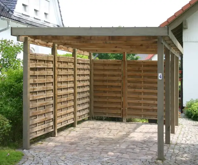 Jakie są przepisy dotyczące odległości wiaty od granicy działki?