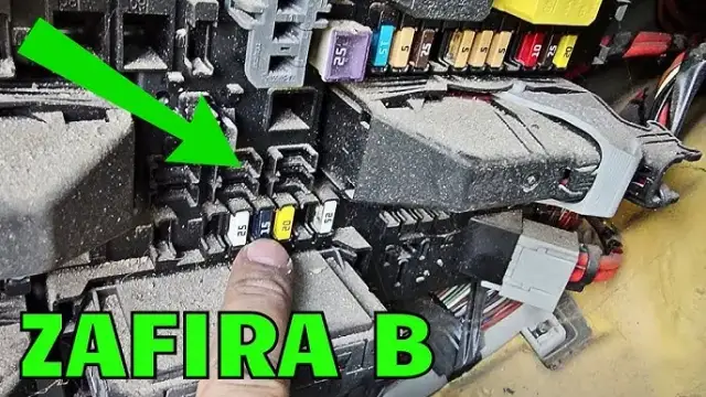 Lokalizacja centralki zamka Opel Zafira A, B, C: poradnik