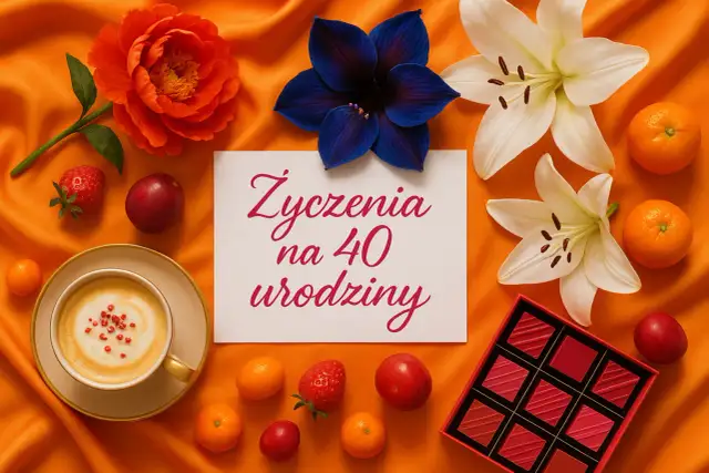 Nieszablonowe życzenia na 40. urodziny? Mamy gotowe teksty!
