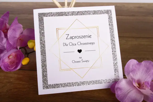 Jak wypisać zaproszenie na chrzest dla ojca chrzestnego z emocjami