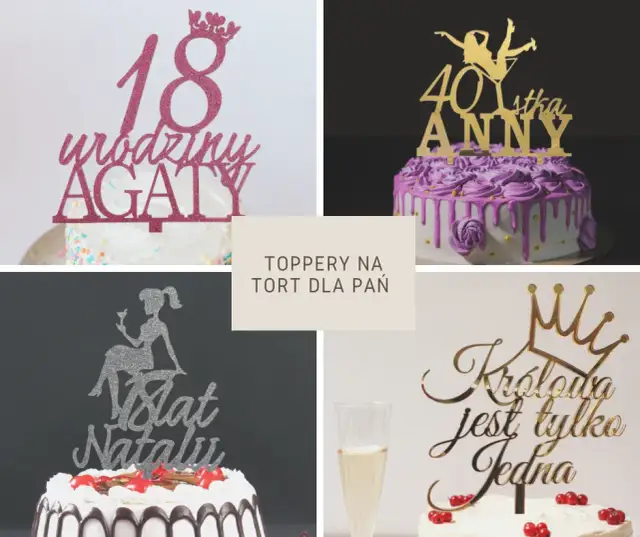 Co to jest topper na tort? Wybierz idealny na Twoje przyjęcie!