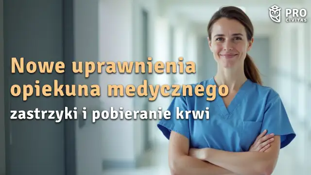 Opiekun medyczny robi zastrzyki? Nowe uprawnienia od 2024!