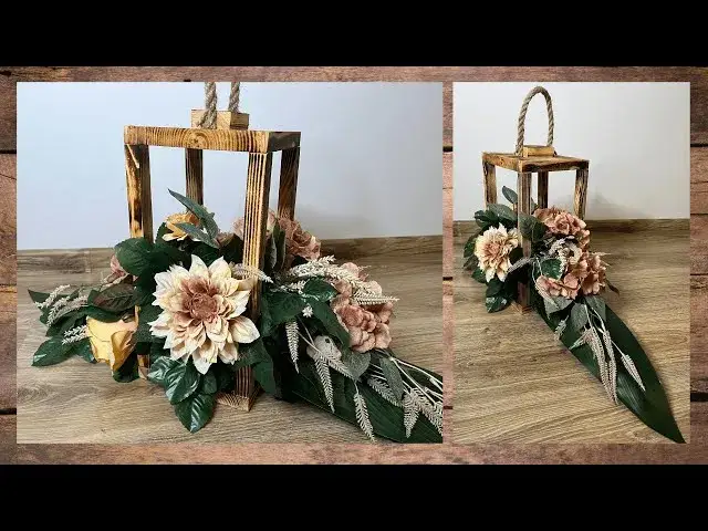 Jak zrobić lampion z kwiatami na cmentarz, który wzrusza i pamięta