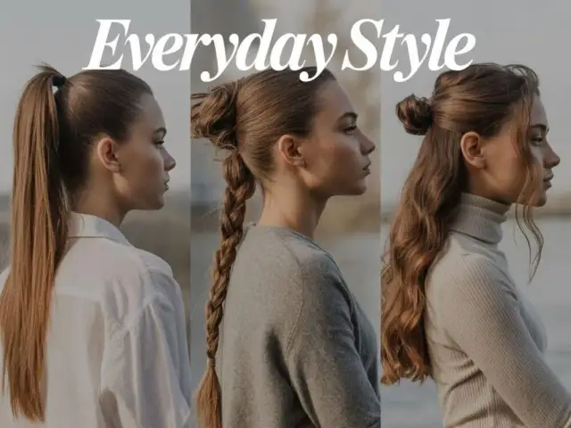 Fryzury na co dzień długie włosy, które zaoszczędzą Twój czas