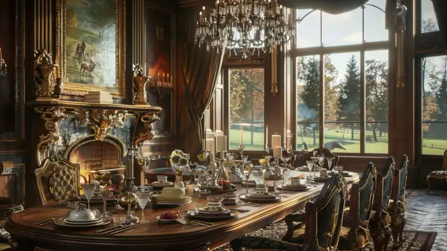 Bogaty chłop dawniej: Obraz życia arystokracji wiejskiej.