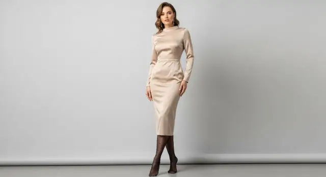 Beżowa sukienka: jakie rajstopy wybrać? Praktyczny przewodnik