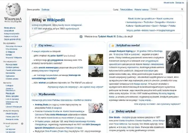 Pierwsza strona internetowa a Wikipedia: zobacz, jak wyglądały!
